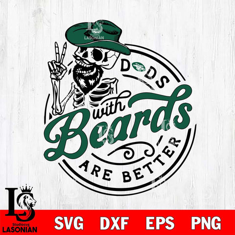 New York Jets Dad With Beard Are Better Svg Eps Dxf Png File, Digital Download, Instant Download
