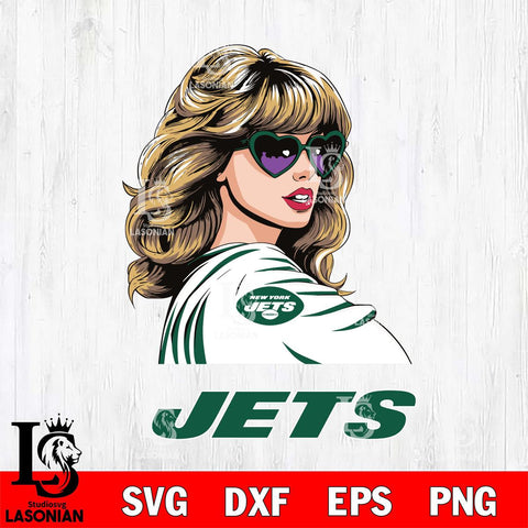 New York Jets Fan And Taylor Swift Fan Svg Eps Dxf Png File, Digital Download, Instant Download