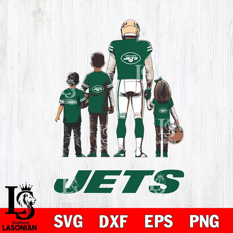 New York Jets Father Football SVG DXF EPS PNG FILE,NFL SVG, Father day Digital Download,Instant Download, Silhouette