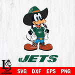 New York Jets Goofy Cowboy Sport SVG DXF EPS PNG FILE,NFL Cricut ,Football Digital Download,Instant Download, Silhouette