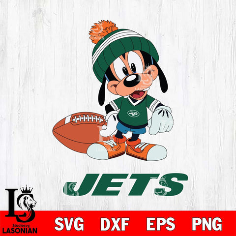 New York Jets Goofy Football SVG DXF EPS PNG FILE,NFL Cricut ,Football Digital Download,Instant Download, Silhouette