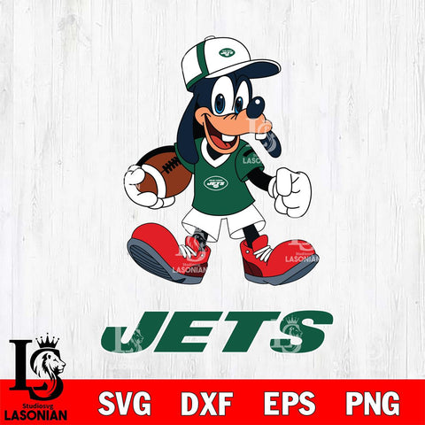 New York Jets Goofy Football Player SVG DXF EPS PNG FILE,NFL Cricut ,Football Digital Download,Instant Download, Silhouette