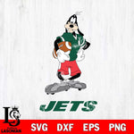New York Jets Goofy Player SVG DXF EPS PNG FILE,NFL Cricut ,Football Digital Download,Instant Download, Silhouette