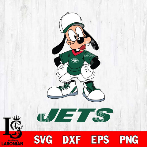 New York Jets Goofy Sport SVG DXF EPS PNG FILE,NFL Cricut ,Football Digital Download,Instant Download, Silhouette