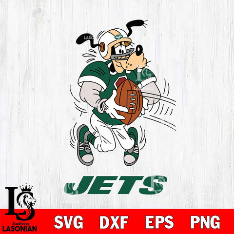 New York Jets Goofy Sport Football SVG DXF EPS PNG FILE,NFL Cricut ,Football Digital Download,Instant Download, Silhouette