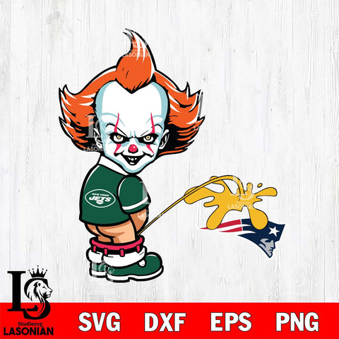 New York Jets IT Piss On New England Patriots Svg Eps Dxf Png File, Digital Download, Instant Download