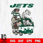 New York Jets Jason Voorhees Horror 10 Svg Eps Dxf Png File, NFL svg, Digital Download, Instant Download