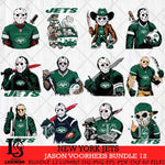 New York Jets Jason Voorhees Horror Bundle 12 SVG Svg Eps Dxf Png File,Bundle NFL svg, Digital Download, Instant Download
