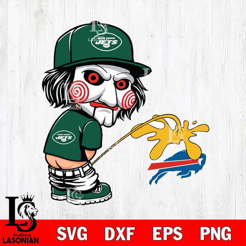 New York Jets Jigsaw Piss On Buffalo Bills Svg Eps Dxf Png File, Digital Download, Instant Download