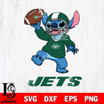 New York Jets Lilo and stitch Sport SVG DXF EPS PNG FILE, Stitch File Cut,NFL Digital Download,Instant Download, Silhouette
