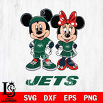 New York Jets Mickey And Minnie Rugby Svg Eps Dxf Png File, NFL svg , Digital Download , Instant Download, Cricut File