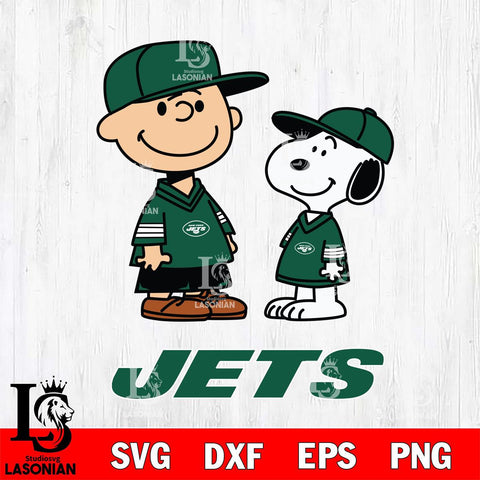 New York Jets Peanuts Snoopy Football SVG DXF EPS PNG FILE,Snoopy File Cut, Nfl Digital Download,Instant Download, Silhouette