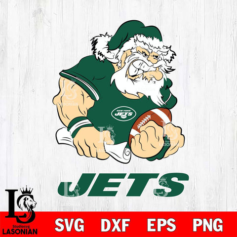 New York Jets Santa Claus Angry Svg Eps Dxf Png File,NFL Svg Files,Digital Download,Sublimation,Instant Download