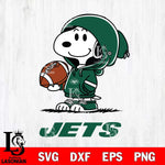 New York Jets Snoopy Football Svg Eps Dxf Png File, NFL svg , Digital Download , Instant Download, Cricut File