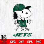 New York Jets Snoopy football SVG DXF EPS PNG FILE,Snoopy File Cut, Nfl Digital Download,Instant Download, Silhouette