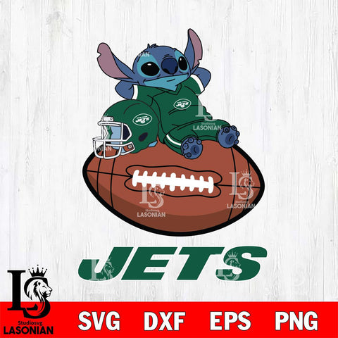 New York Jets Stitch Big NFL football SVG DXF EPS PNG FILE, NFL File Cut, Digital Download,Instant Download, Silhouette, Cricut