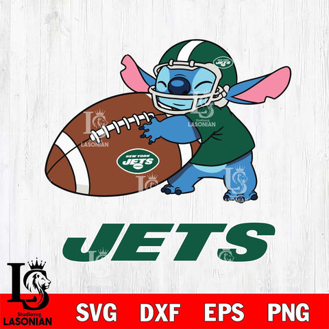 New York Jets Stitch Sport SVG DXF EPS PNG FILE, Stitch File Cut,NFL Digital Download,Instant Download, Silhouette