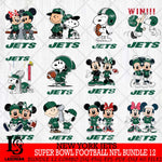 New York Jets Super Bowl NFL Bundle 12 Svg Eps Dxf Png File, NFL svg , Digital Download , Instant Download, Cricut File