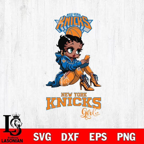 New York Knicks Beauty Black Fan Girl Football