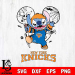 New York Knicks Stitch Michael Halloween Svg Eps Dxf Png File, Digital Download, Instant Download