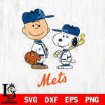 New York Mets Peanuts Sport Svg Eps Dxf Png File, MLB File Cut,Digital Download,Instant Download,MLB Svg Files