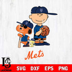 New York Mets Peanuts baseball Svg Eps Dxf Png File, MLB File Cut,Digital Download,Instant Download,MLB Svg Files