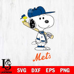 New York Mets Snoopy sport Svg Eps Dxf Png File, MLB File Cut,Digital Download,Instant Download,MLB Svg Files