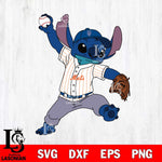 New York Mets Stitch throws ball SVG DXF EPS PNG FILE, MLB File Cut, Digital Download,Instant Download, Silhouette, Stitch Cricut