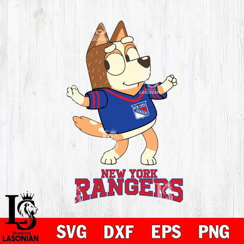New York Rangers Chilli Dance Svg Eps Dxf Png File, Digital Download, Instant Download