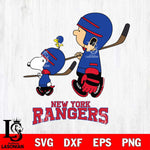New York Rangers Peanuts Hockey Svg Eps Dxf Png File, Digital Download , Instant Download, Svg Files