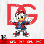New York Yankees Dolce And Gabbana Donald Duck Disney Svg Eps Dxf Png File, Digital Download, Instant Download