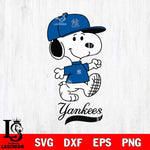 New York Yankees Snoopy Baseball Svg Eps Dxf Png File, MLB File Cut,Digital Download,Instant Download,MLB Svg Files