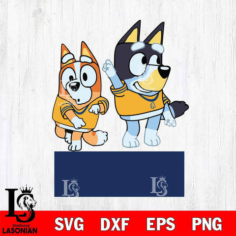 North Carolina A&T Bluey Chilli Mode Dance Svg Eps Dxf Png File, Digital Download, Instant Download