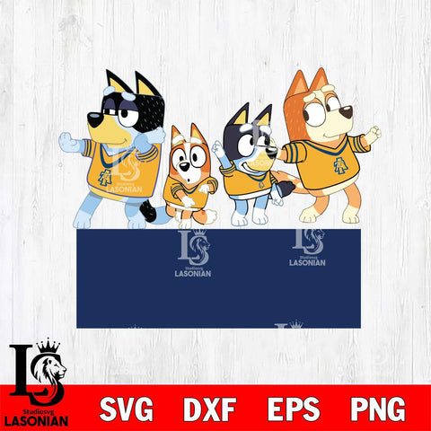 North Carolina A&T Bluey Mode Dance Squats Svg Eps Dxf Png File, Digital Download, Instant Download