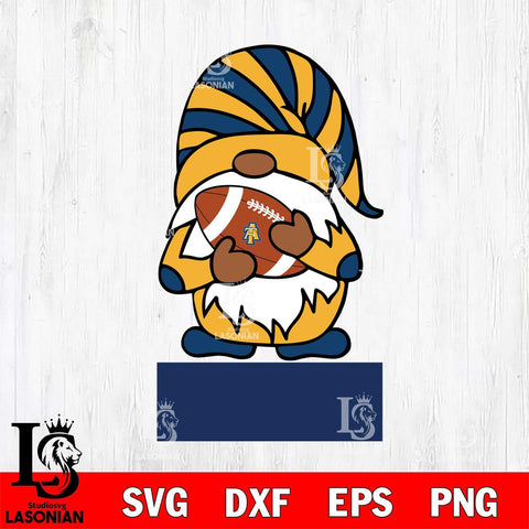 North Carolina A&T Gnomes Football Svg Eps Dxf Png File, Digital Download, Instant Download