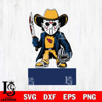 North Carolina A&T Jason Voorhees 3 Svg Eps Dxf Png File, Digital Download