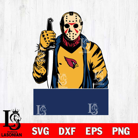 North Carolina A&T Jason Voorhees 6 Svg Eps Dxf Png File, Digital Download
