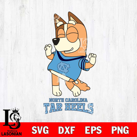 North Carolina Tar Heels Chilli Dance Sport Svg Eps Dxf Png File, Digital Download, Instant Download