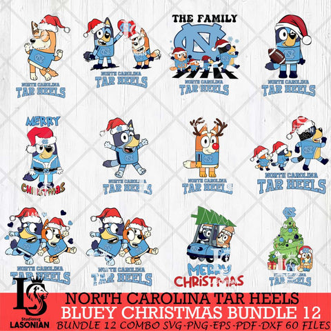 North Carolina Tar Heels Disney NCAA Sport Bundle SVG PNG Svg Eps Dxf Png File, Digital Download