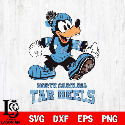 North Carolina Tar Heels Goofy Cool Sport SVG DXF EPS PNG FILE,NCAA svg ,Football Digital Download,Instant Download, Silhouette