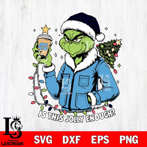 North Carolina Tar Heels Is This jolly Enough Svg Eps Dxf Png File, Digital Download, Instant Download