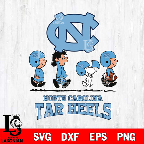 North Carolina Tar Heels Snoopy Sport 12 Svg Eps Dxf Png File, Digital Download