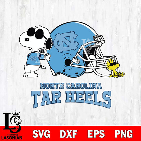 North Carolina Tar Heels Snoopy Sport 2 Svg Eps Dxf Png File, Digital Download