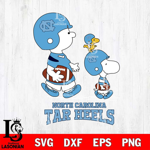 North Carolina Tar Heels Snoopy Sport Svg Eps Dxf Png File, Digital Download