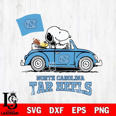 North Carolina Tar Heels Snoopy Sport 5 Svg Eps Dxf Png File, Digital Download