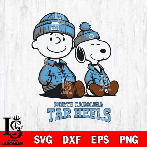 North Carolina Tar Heels Snoopy Sport 6 Svg Eps Dxf Png File, Digital Download