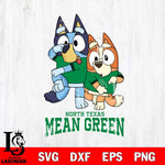 North Texas Mean Green Bluey Chilli Dance Mode Svg Eps Dxf Png File, Digital Download, Instant Download