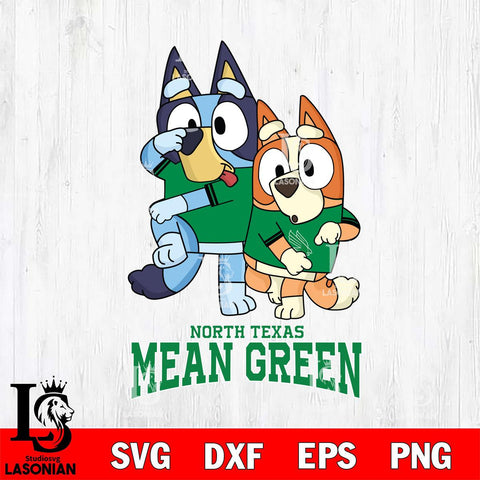North Texas Mean Green Bluey Chilli Dance Mode Svg Eps Dxf Png File, Digital Download, Instant Download