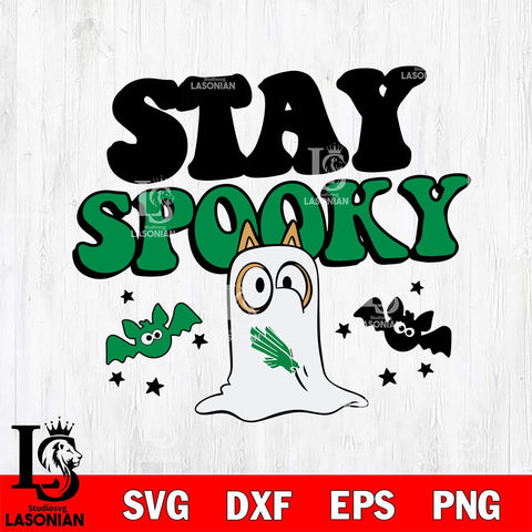 North Texas Mean Green Bluey Halloween Stay Spooky Svg Eps Dxf Png File, Digital Download, Instant Download
