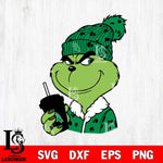 North Texas Mean Green Boujee Grinch 3 Svg Eps Dxf Png File, Digital Download, Instant Download